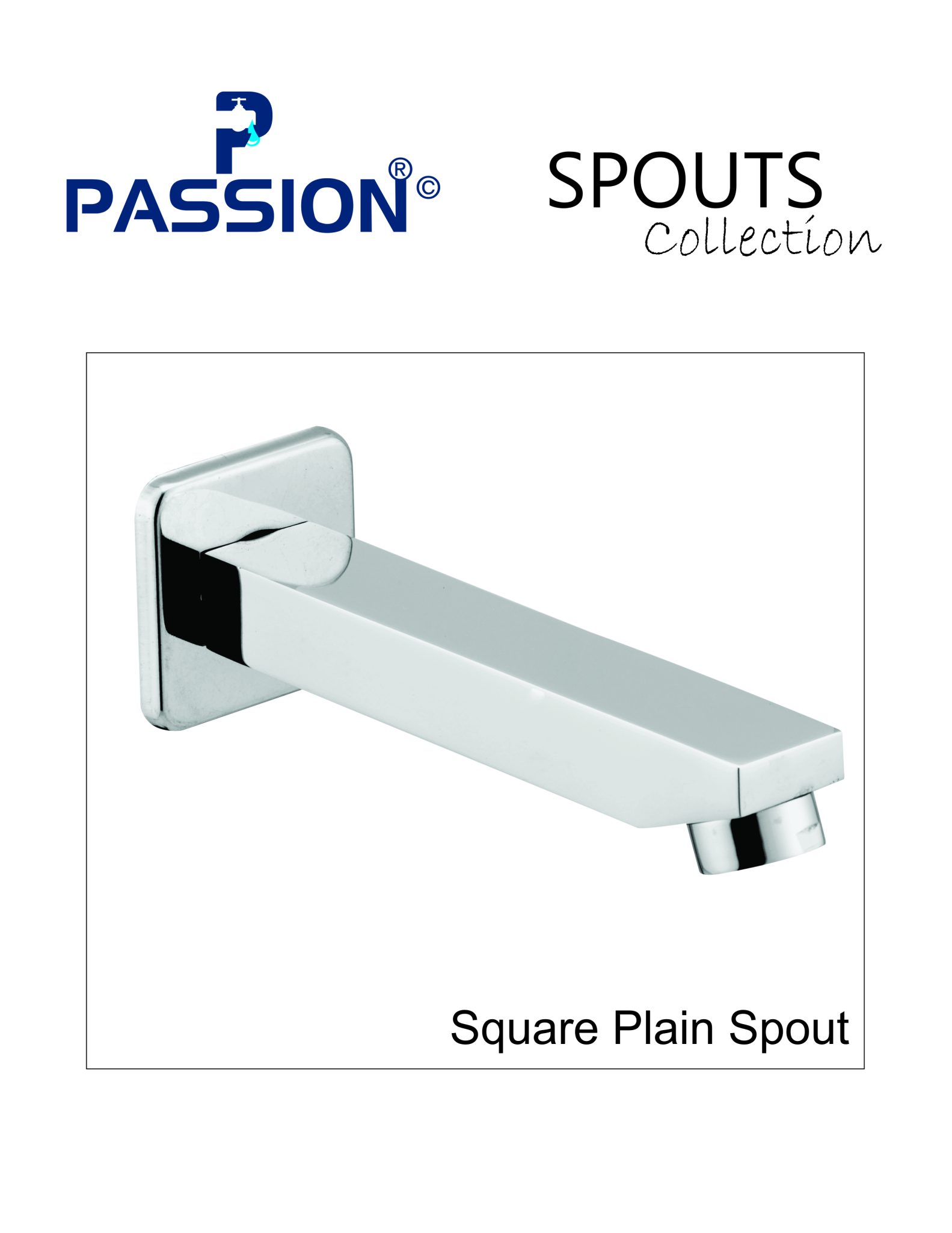 square plain spouts