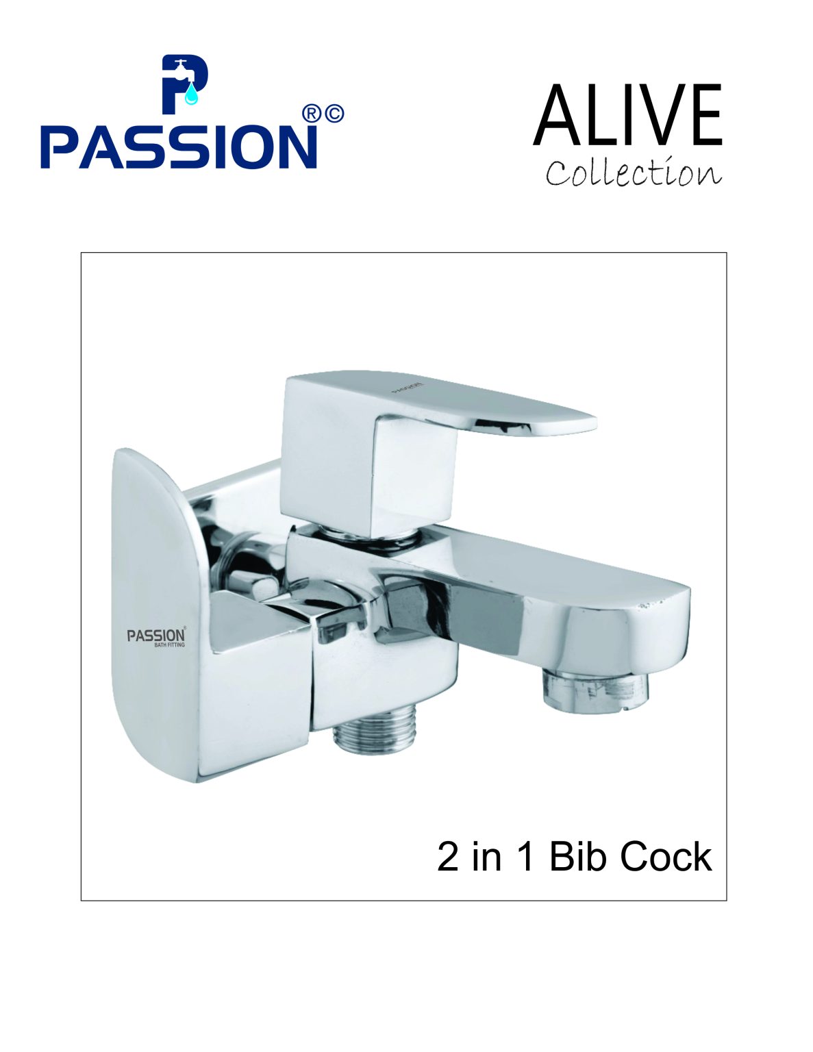 2 in 1 bib cock