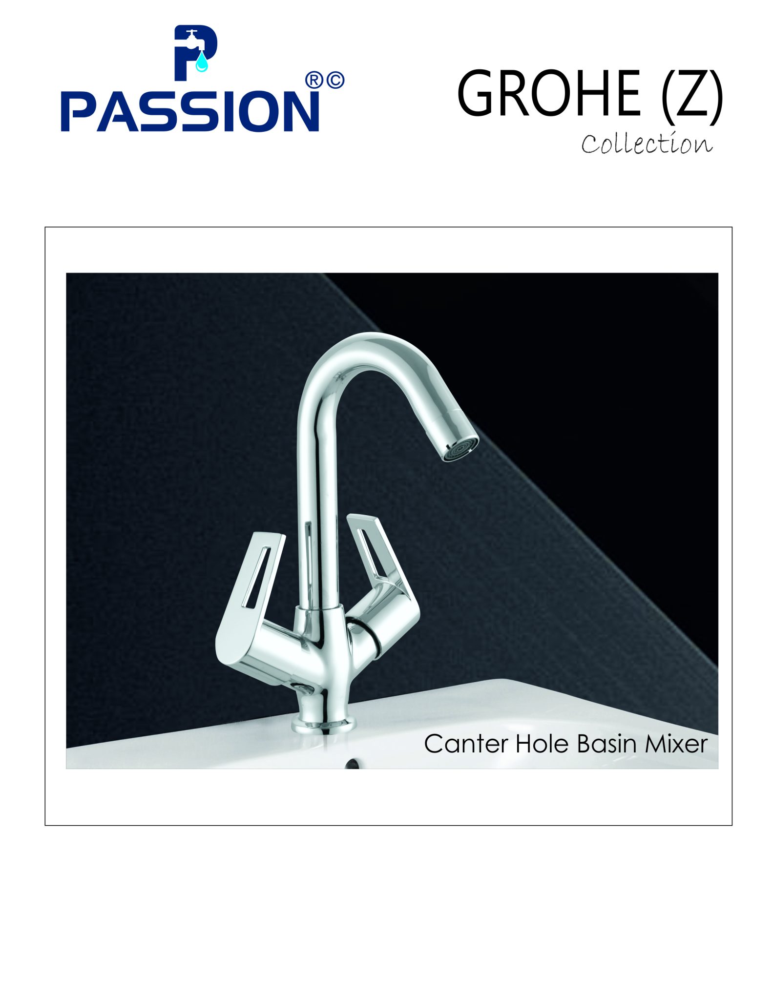 canter hole basin mixer