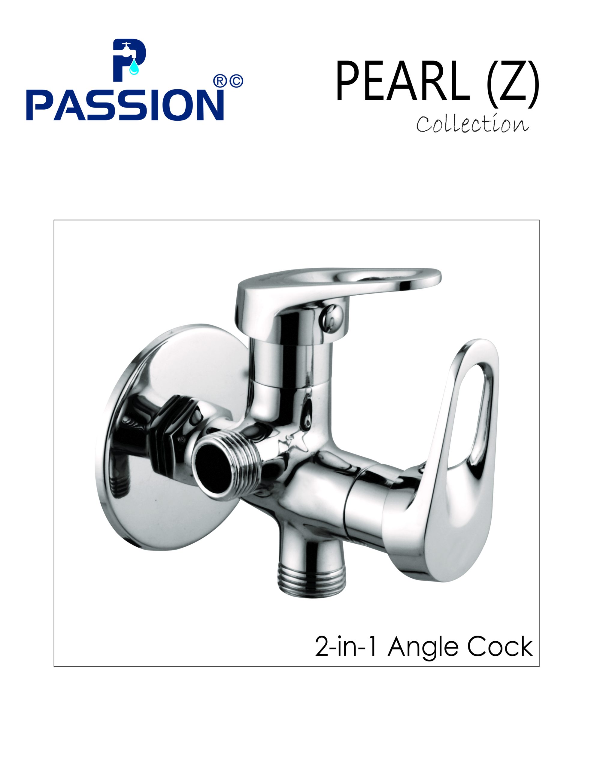 2 in 1 angle cock pearl