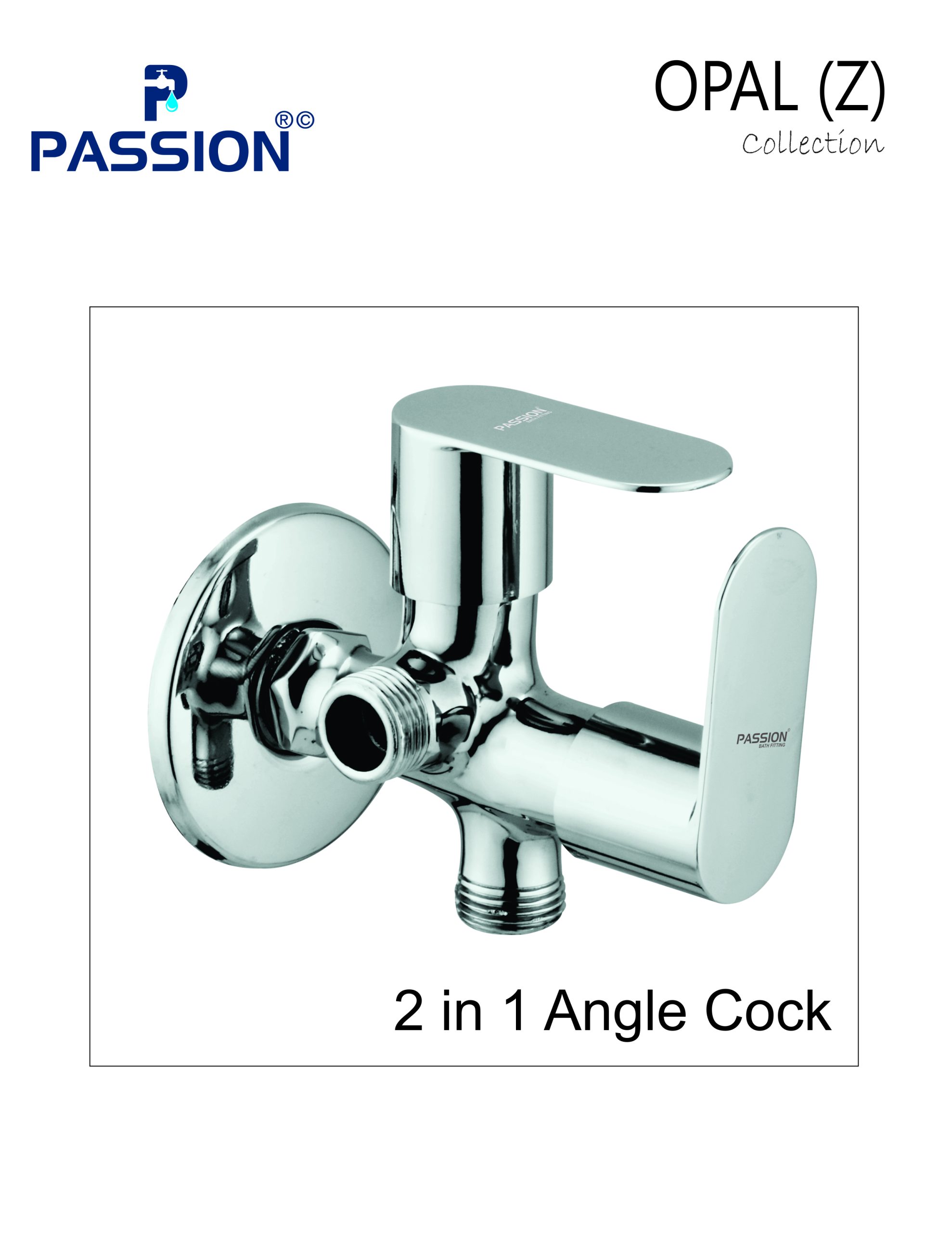 opal-z 2 in 1 angle cock