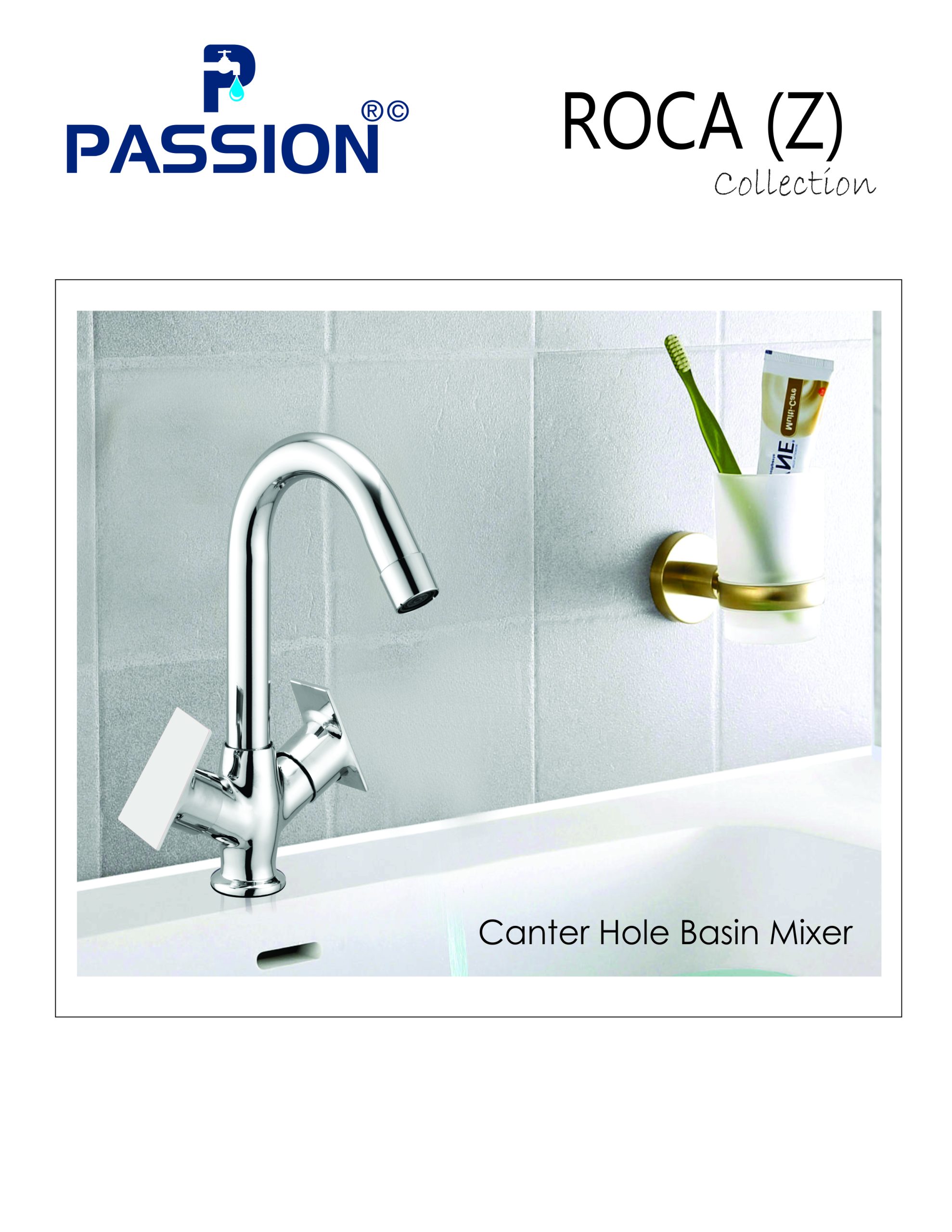 roca-z canter hole basin mixer