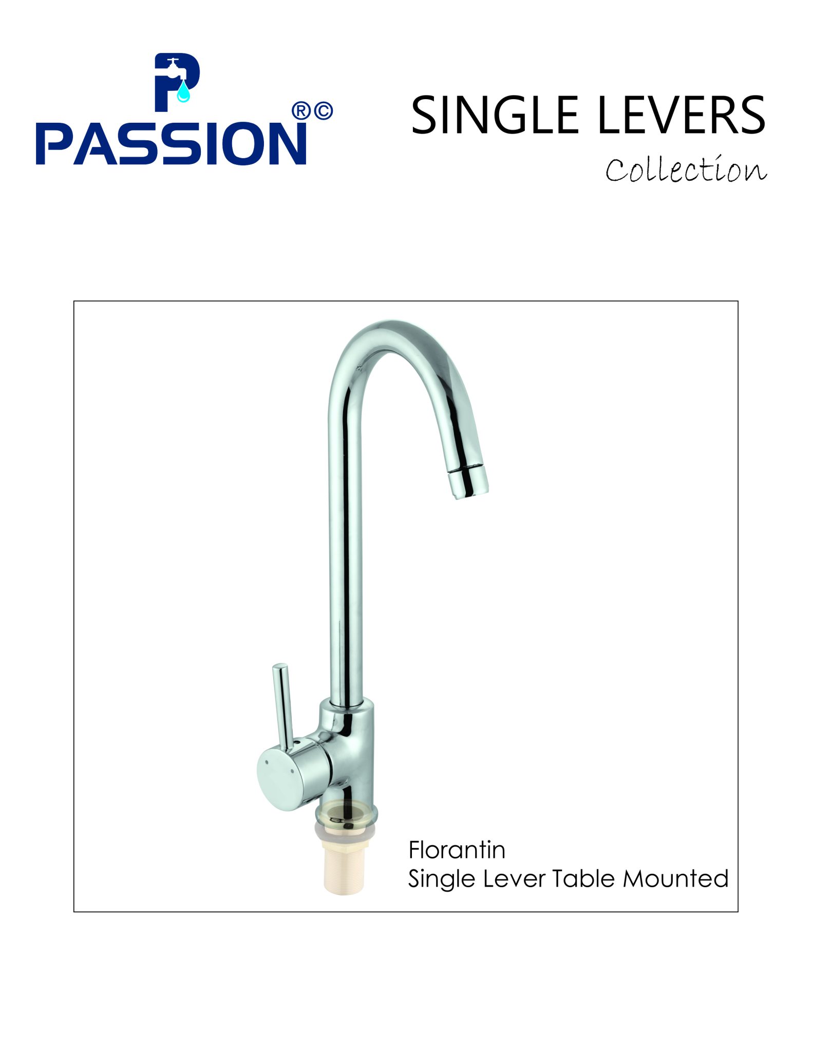 florantin single lever table mounted