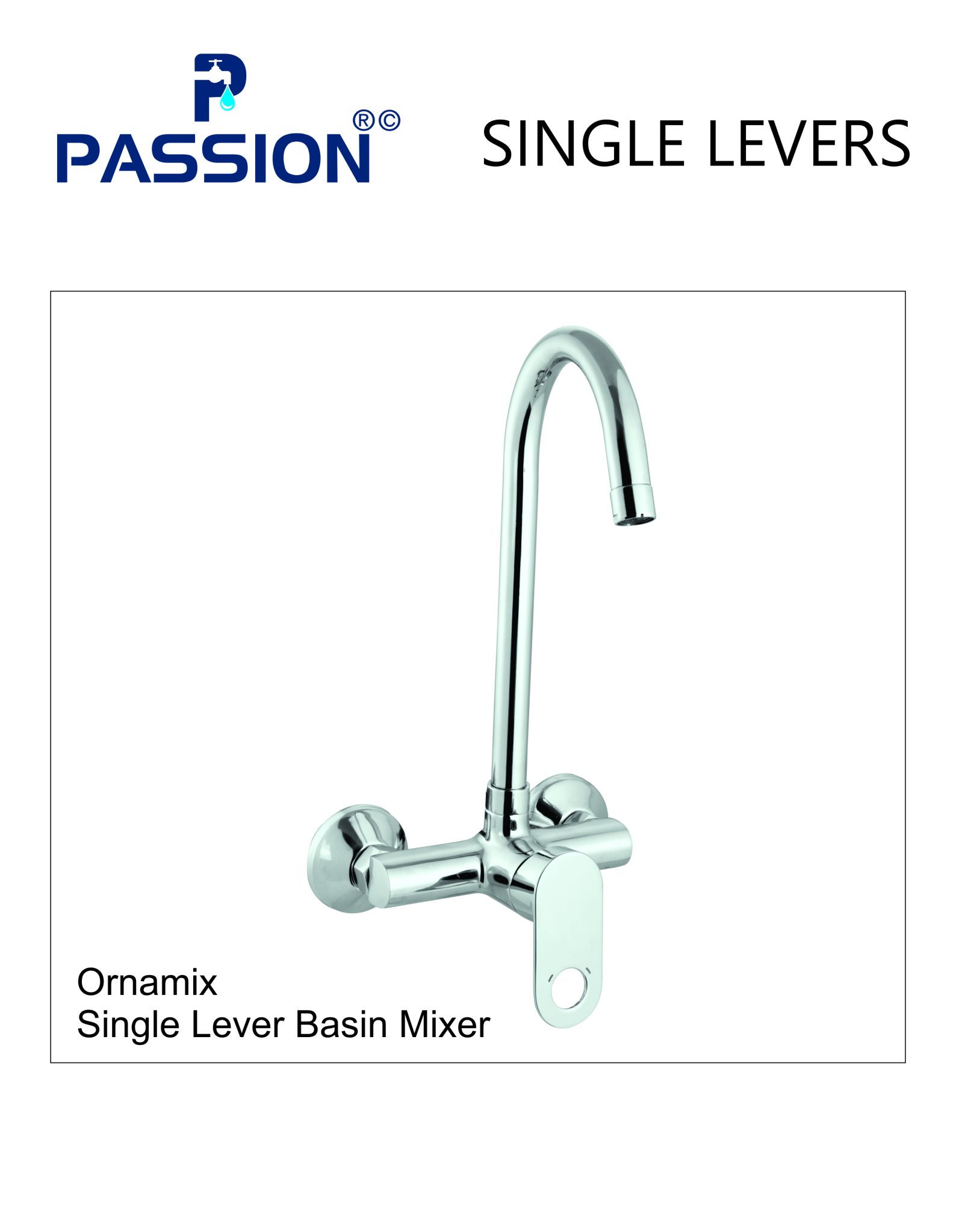 ornamix single lever basin mixer